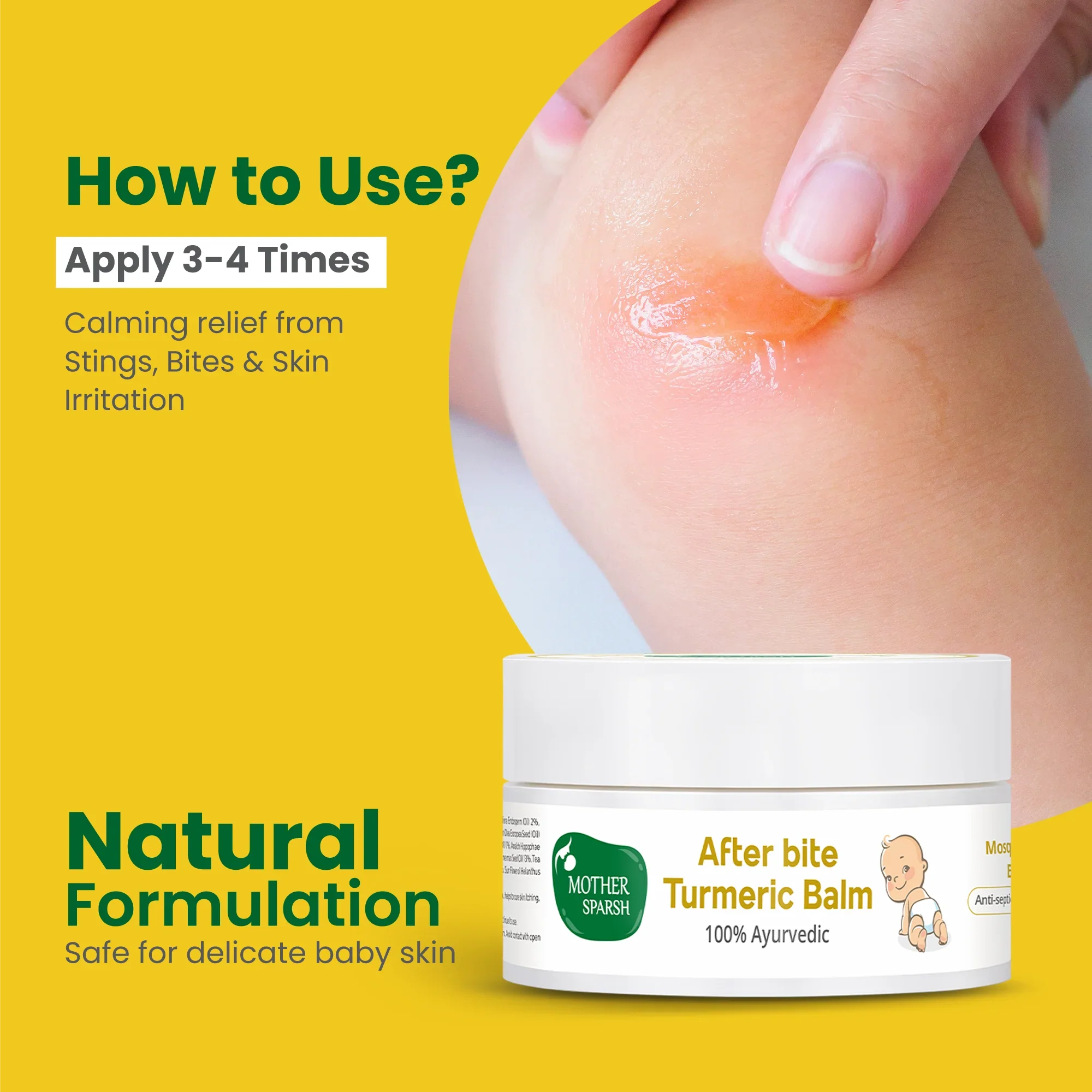 Mosquito Repellent Patches + After Bite Turmeric Balm - Image 5