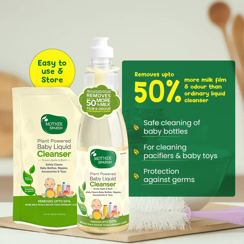 Plant Powered Baby Liquid Cleanser - 175ml - Image 3