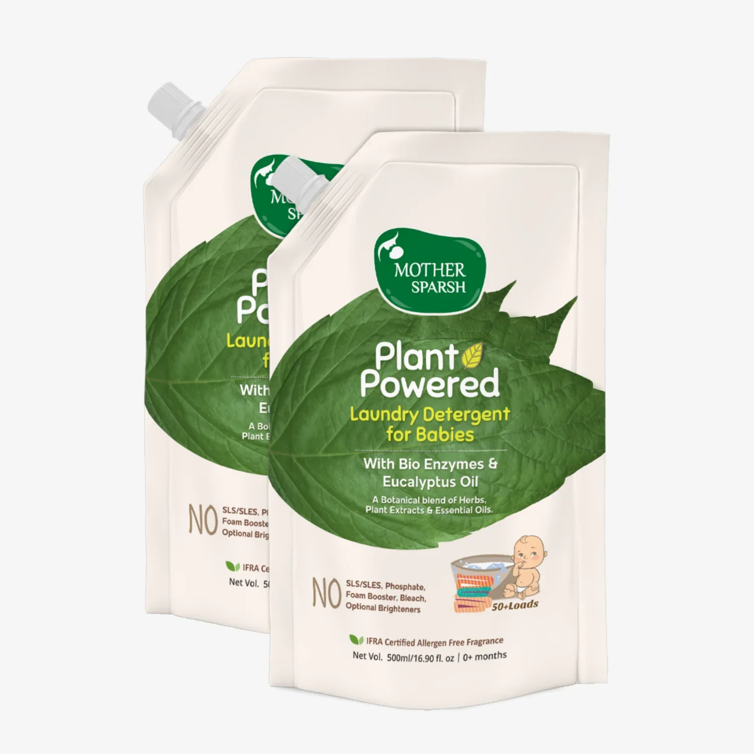 Plant Powered Laundry Detergent for Babies & Adults with Sensitive Skin - Image 6