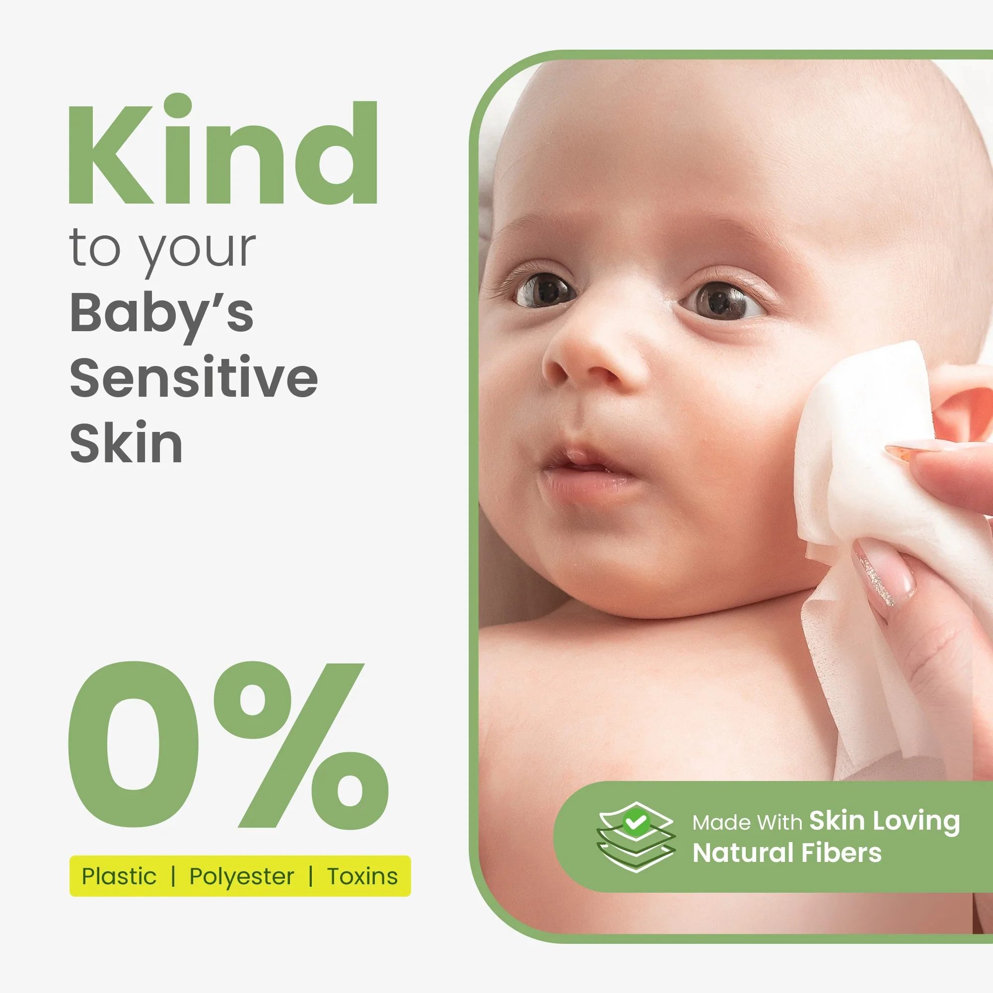 Plant Powered Baby Wipes - Cucumber - Image 5