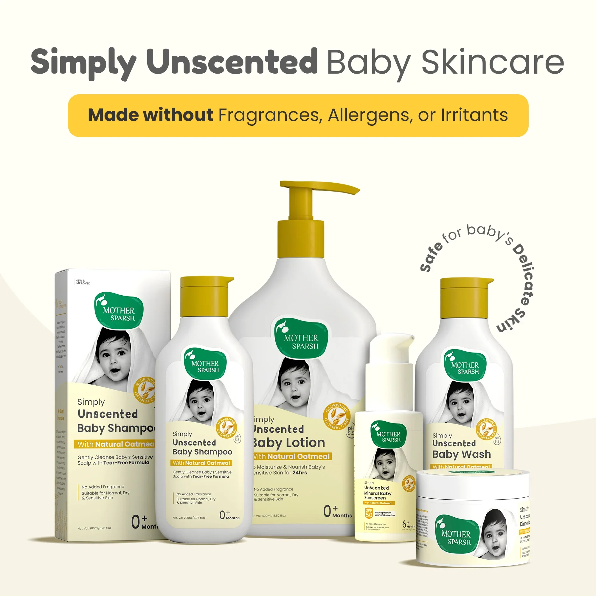 Simply Unscented Baby Shampoo - Gentle Care for Baby’s Scalp & Hair - Image 7